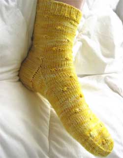 Madeline Tosh Dimpled Socks Pattern