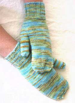 Madeline Tosh Simply Mittens Socks Pattern