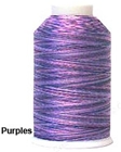 YLI 40/3 Variegated Machine Quilting Thread - 09V Purples