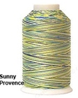 YLI 40/3 Variegated Machine Quilting Thread - 72V Sunny Provence