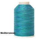 YLI 40/3 Variegated Machine Quilting Thread - 78V Mediterranean YLI 40/3 Variegated Machine Quilting Thread - 78V Mediterranean