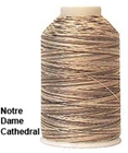 YLI 40/3 Variegated Machine Quilting Thread - 82V Notre Dame Cathedral