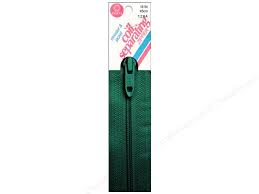 12 inch (30 cm) - Coats Coil Separating Zipper - Green