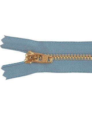 05 inch (13 cm) - YKK Jeans Zipper - Faded Blue