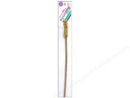 16 inch (40 cm) - Coats Reversible Separating Metal Zipper - White