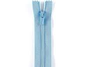 18 inch (45 cm) - Invisible Zipper - Unique by YKK - Powder Blue